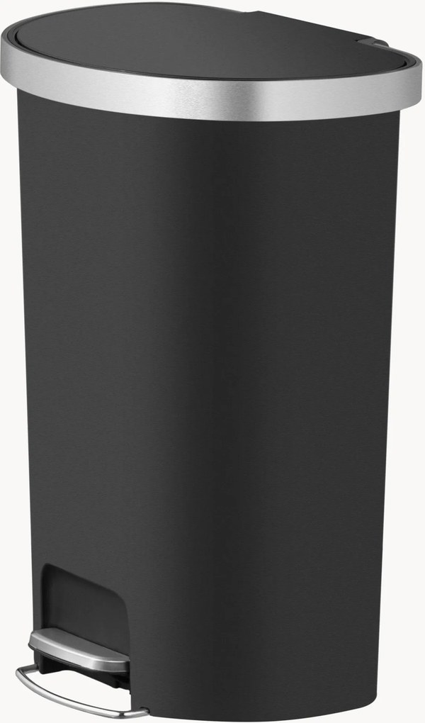 Pattumiera con pedale e ruote Hana, 55 L