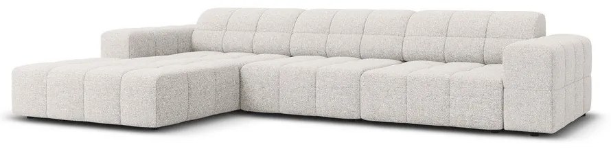 Divano angolare grigio chiaro (angolo sinistro) Chicago - Cosmopolitan Design