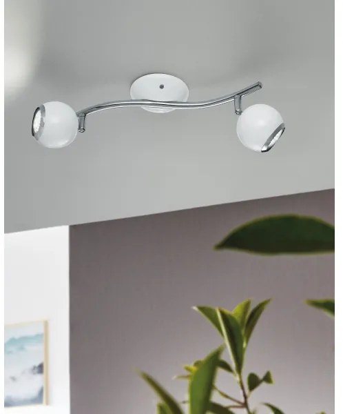 EGLO 31002 - Riflettore LED BIMEDA 2xGU10/3W LED