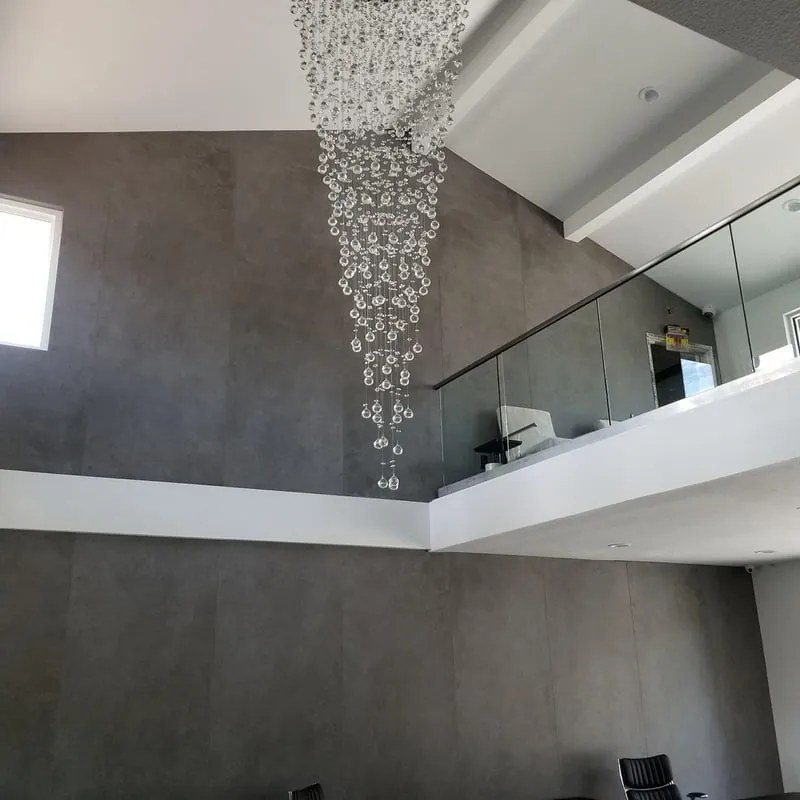 Piastrella da pavimento e rivestimento interno in gres porcellanato 100 x 300 cm rettificato antracite opaco Tempo R10 traffico intenso (pei 4/5) Sp. 3.5 mm