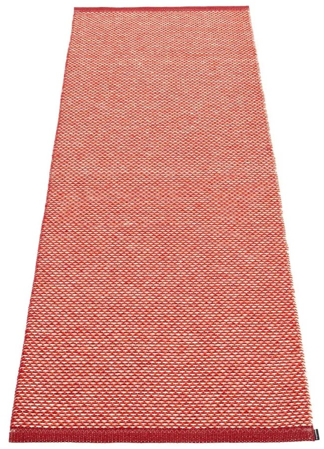 Passatoia da interno/esterno rossa 70x200 cm Effi Dark Red – Pappelina