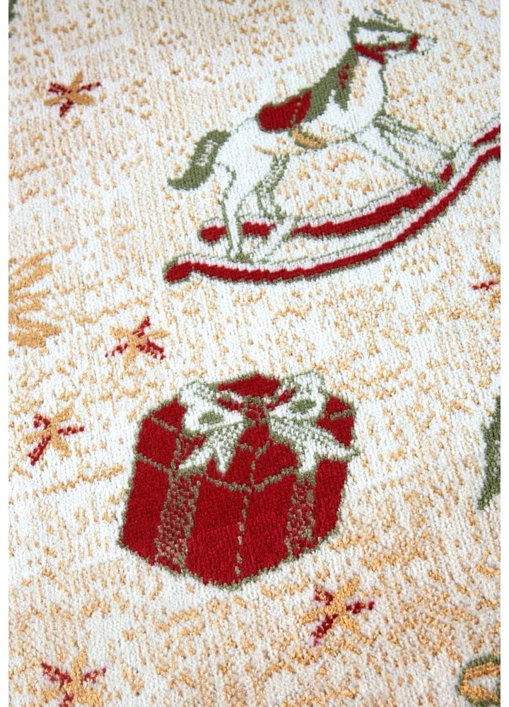 Passatoia verde natalizia in cotone 80x200 cm Toy's Delight Green Christmas - Villeroy&Boch