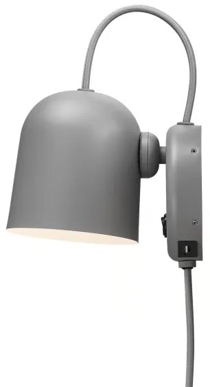 DFTP by Nordlux - Faretto da parete orientabile con porta USB ANGLE 1xGU10/25W/230V