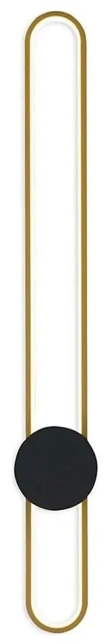 Applique LED FLORENTYNA LED/24W/230V 4000K oro/nero