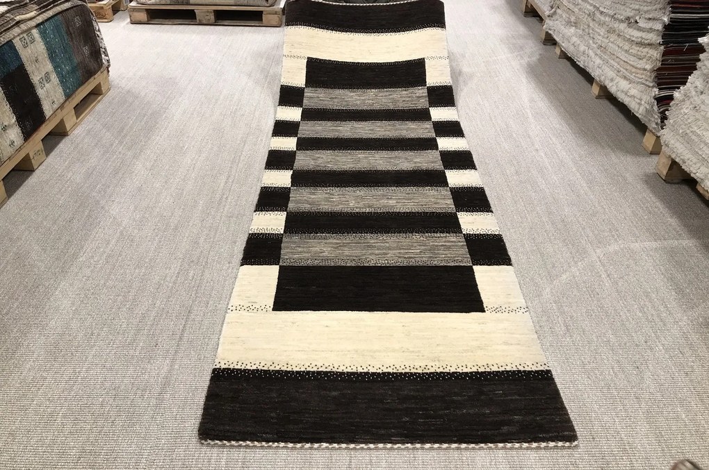 Loribaft Tappeto 300 x 100 Beige (Iran) Annodato A Mano