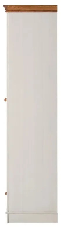 Armadio in legno di pino bianco 65x180 cm Anita - Støraa