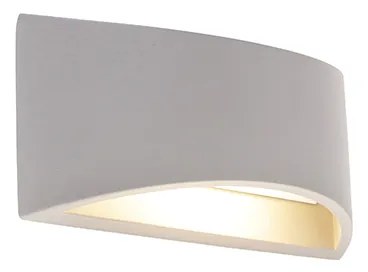 Applique da parete industriale in calcestruzzo grigio - Creil