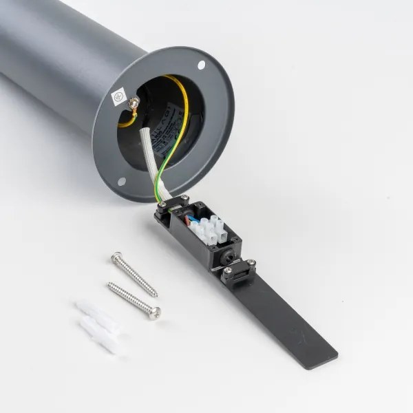 BRILAGI - Lampada da esterno ELIA 1xE27/20W/230V IP44 100 cm antracite