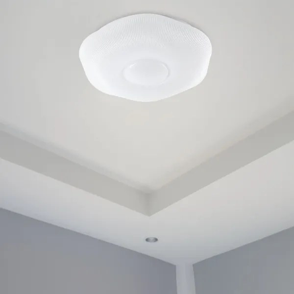 Plafoniera LED dimmerabile 40W 230V 3000-6500K 40 cm bianco + telecomando