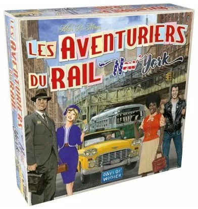 Gioco da Tavolo Les Aventuriers du Rail - New York (FR)