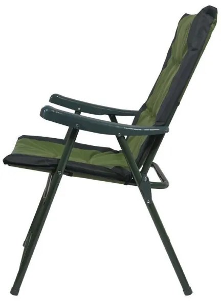 Sedia pieghevole da campeggio verde