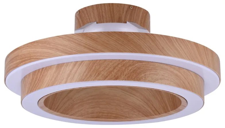 Ventilatore da soffitto Ponant legno, Ø 54.6 cm, CCT, dimmerabile, INSPIRE IP20