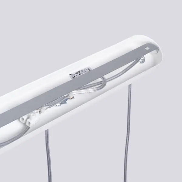 Sollux SL.1693 - Lampadario a sospensione con filo LIRO 3xGU10/10W/230V bianco