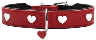 Collare per Cani Hunter Love Rosso XS 24-28 cm