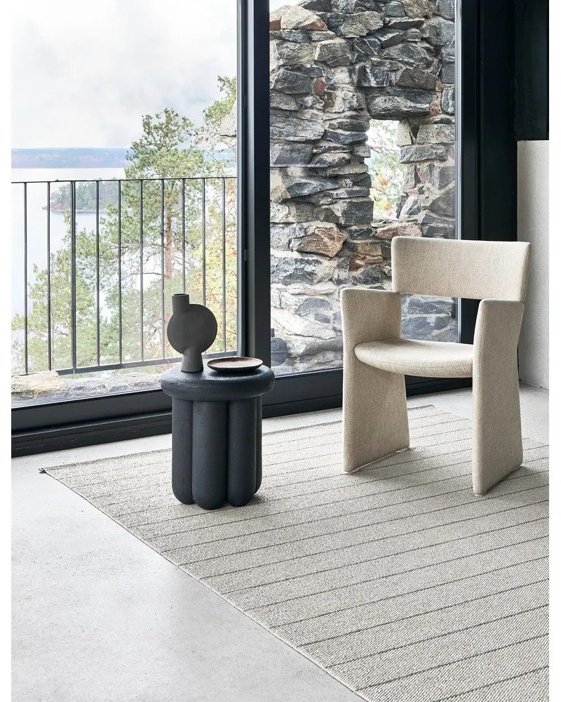 Passatoia da interno/esterno grigia 70x270 cm Carl Warm Grey – Pappelina