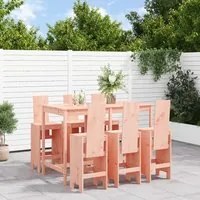 Set da Bar da Giardino 7 pz in Legno Massello di Douglascod mxl 83706