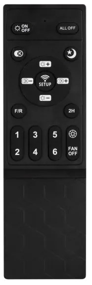 Globo 03608 - Ventilatore da soffitto dimmerabile a LED BLACKWELL LED/20W/230V + +TC