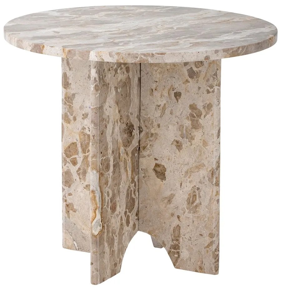 Tavolino rotondo in marmo ø 46 cm Jasmia - Bloomingville