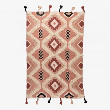 Tappeto In Cotone 210x120 Cm Yude Multicolore Fresh - Sklum