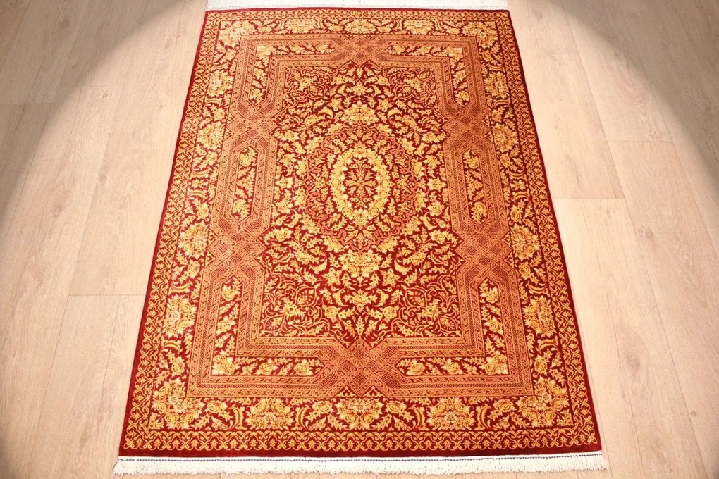 Ghom Tappeto persiano 140 x 100 (Iran) Annodato A Mano