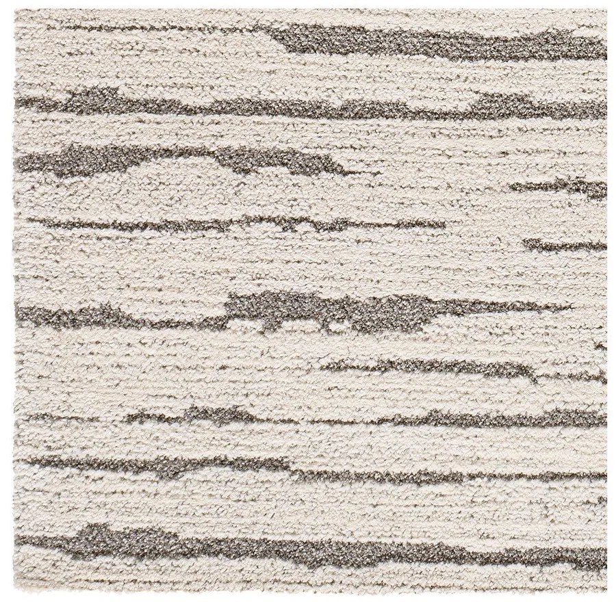 Tappeto grigio e crema 80x150 cm Snowy - Universal