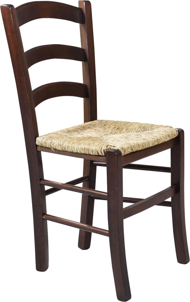 HARMONIE - sedia doghe in legno massello