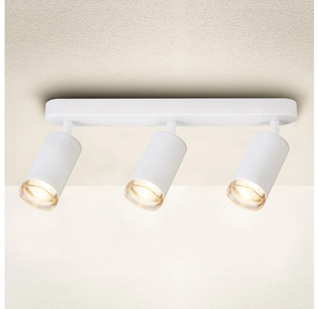 Brilagi - Luce Spot da bagno SELE 3xGU10/30W/230V IP44 bianco