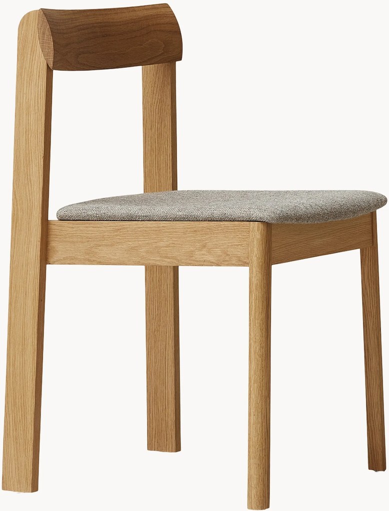Sedia in legno di quercia Blueprint 0227