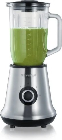Severin SM 3737 - Frullatore da tavolo 1 l 500W/230V acciaio inox/nero