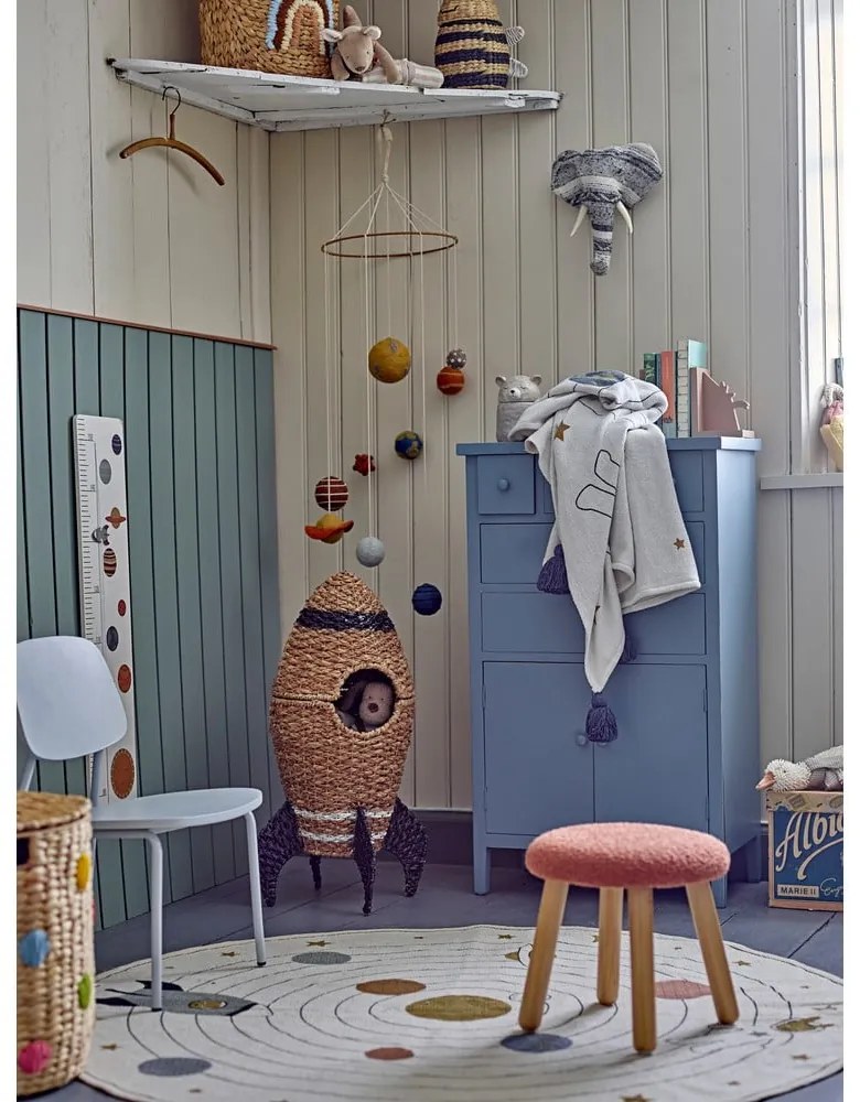 Sgabello per bambini arancione Aksel – Bloomingville Mini