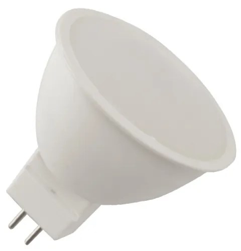 Faretto LED MR16 6W, angolo 120°, 12/24V AC/DC Colore Bianco Freddo 6.000K