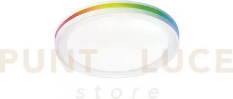 Plafoniera led makeup tonda bianca 35w 4050lm cct 3000k 4000k 6500k...