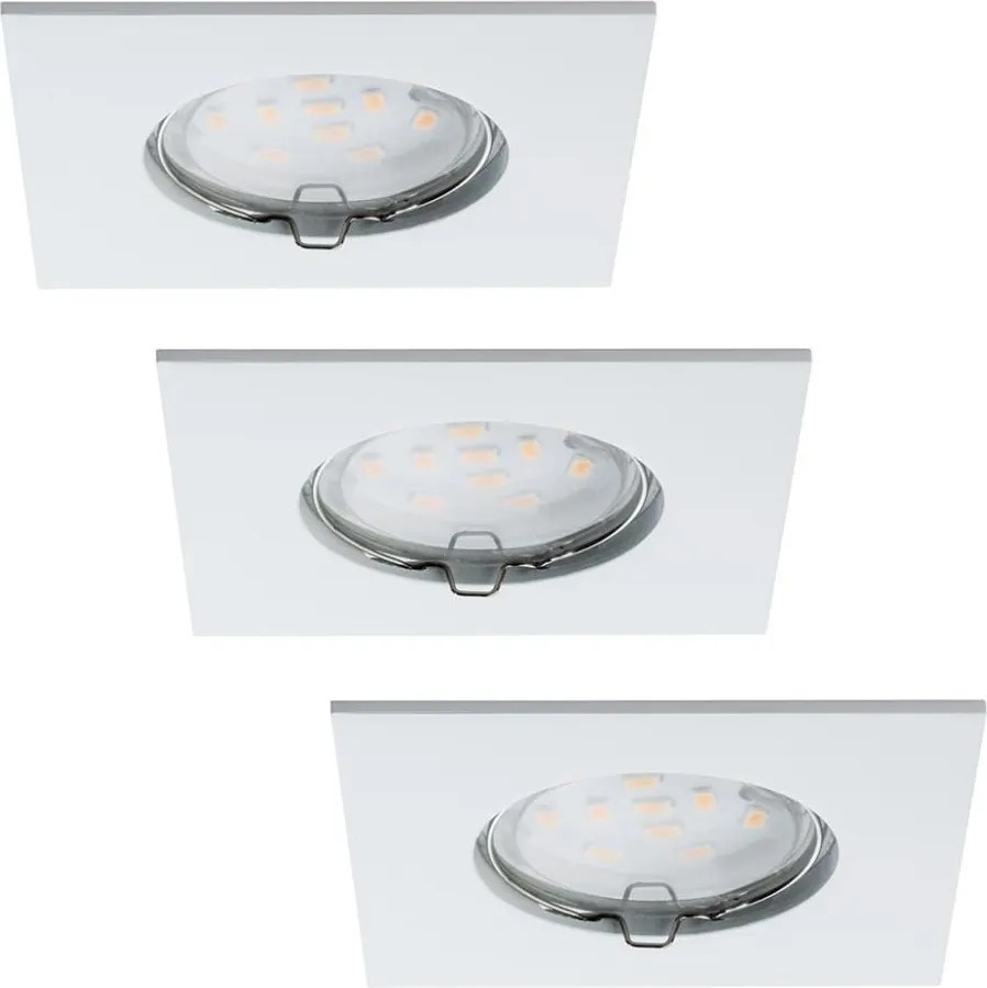 Paulmann 92760 - SET 3xLED/6,8W Lampada da incasso per bagni COIN 230V IP44