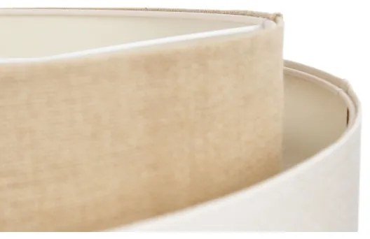 Lampadario a sospensione con filo DOBLO 1xE27/60W/230V color crema/beige