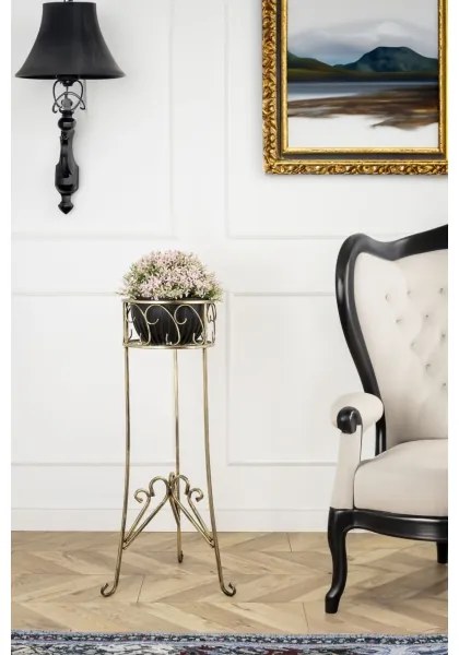 Portafiori 88x28 cm oro