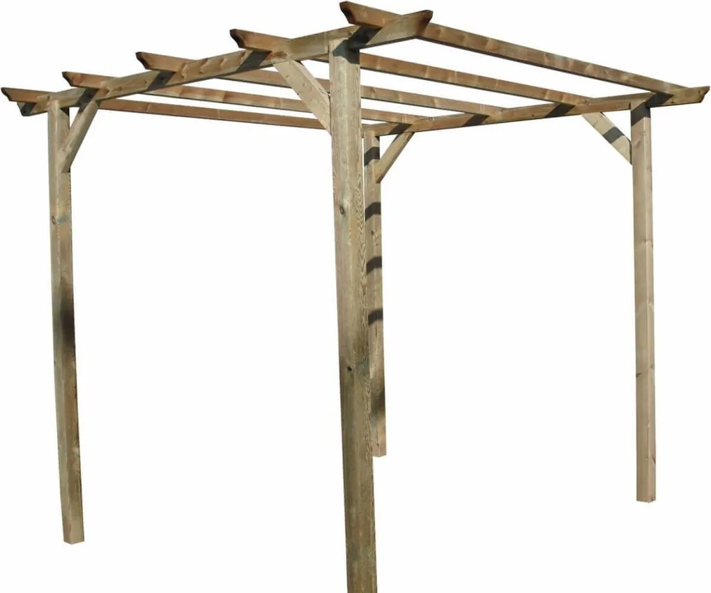 PIP - pergola da giardino in legno di pino impregnato in autoclave