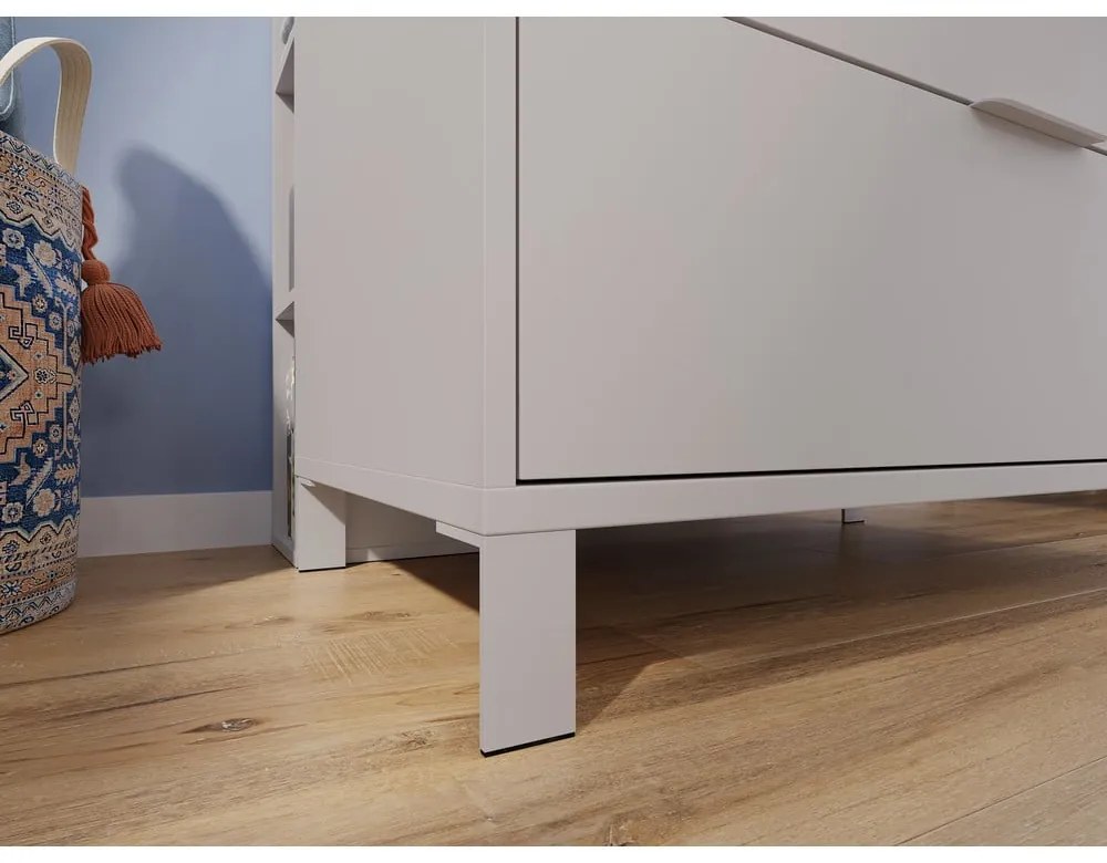 Cassettiera per bambini color crema 89x92x54 cm Alkmaar – Germania