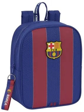 Zaino Scuola F.C. Barcelona Rosso Blu Marino 22 x 27 x 10 cm