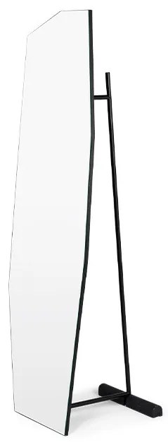 ferm LIVING - Shard Free Standing Mirror Full Size Black ferm LIVING