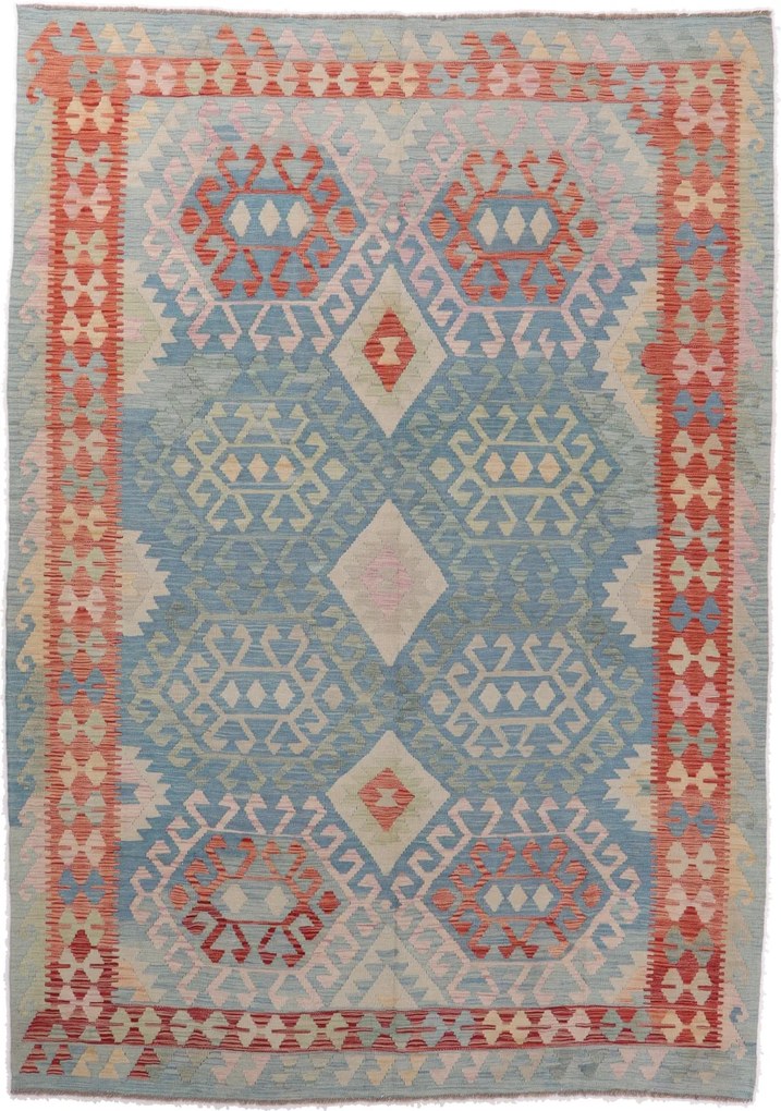 Kilim Tappeto 210 x 290 (Pakistan) Tessuto A Mano