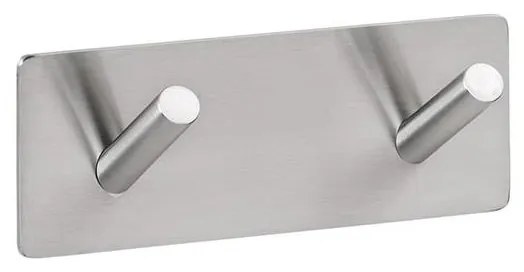 Gancio 11,5x4,5 cm acciaio inox/argento