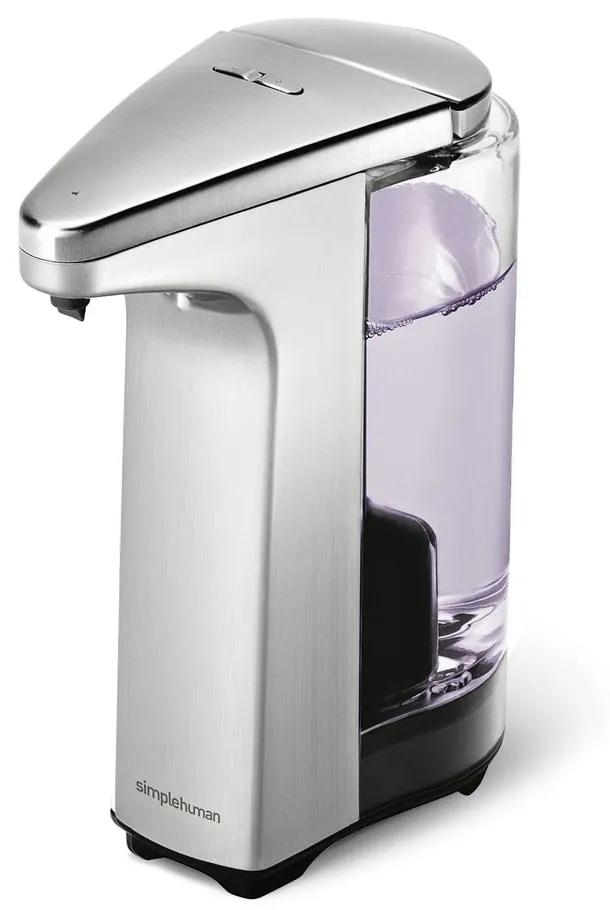 Dispenser automatico di sapone in metallo grigio 237 ml - simplehuman