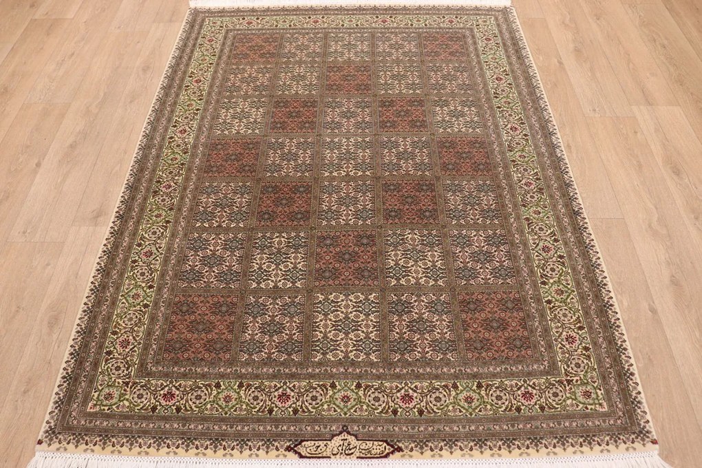Tabriz Tappeto 150x210 (Iran) Annodato A Mano