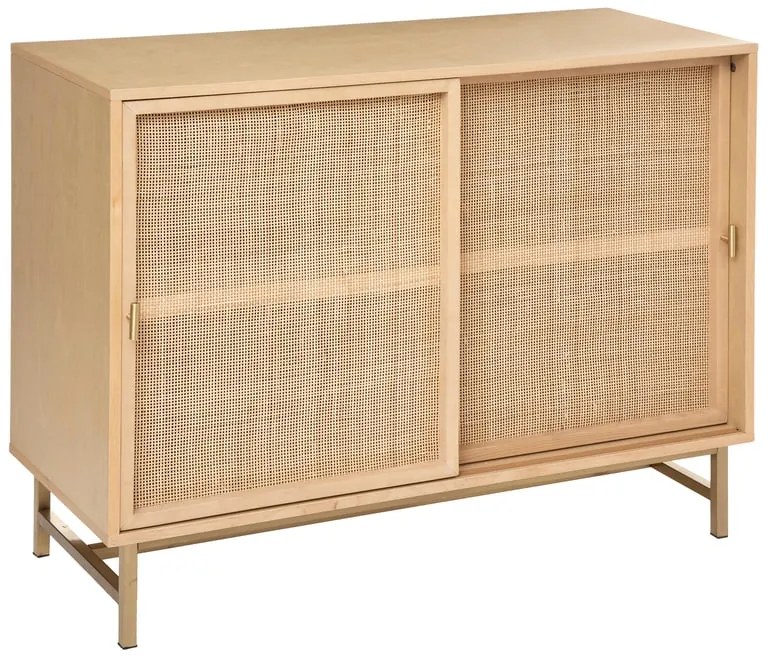 Credenza natura Rayo L 100 x P 40 x H 78.5 cm