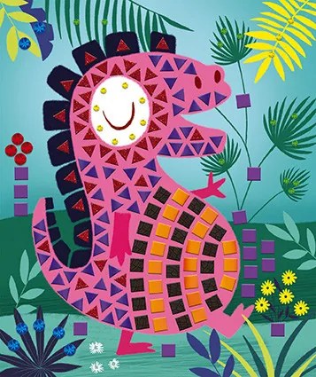 Mosaici di dinosauri