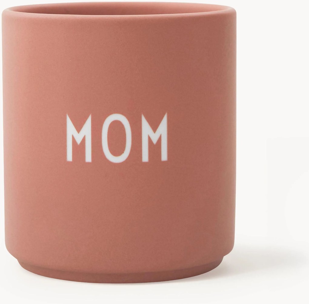 Tazza con scritta Favourite MOM/LOVE