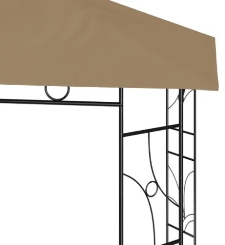 Gazebo 3x3x2,7 m Grigio Talpa 160 g/m²