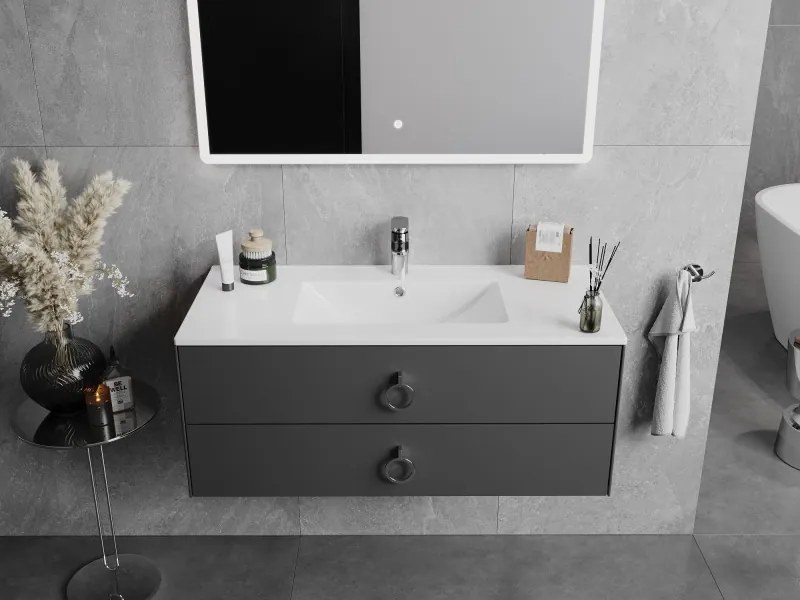 Mexen Atena lavabo da incasso in piano 101 x 46 cm, bianco - 25011000