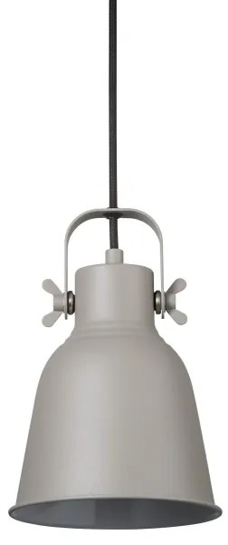 Nordlux - Lampadario a sospensione con filo ADRIAN 1xE27/25W/230V diametro 16 cm grigio