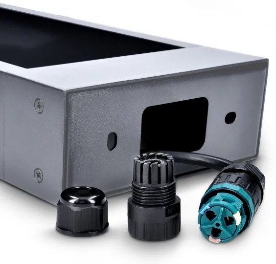 Brilagi - Lampada LED da esterno CROTONE LED/7W/230V antracite IP54 30 cm